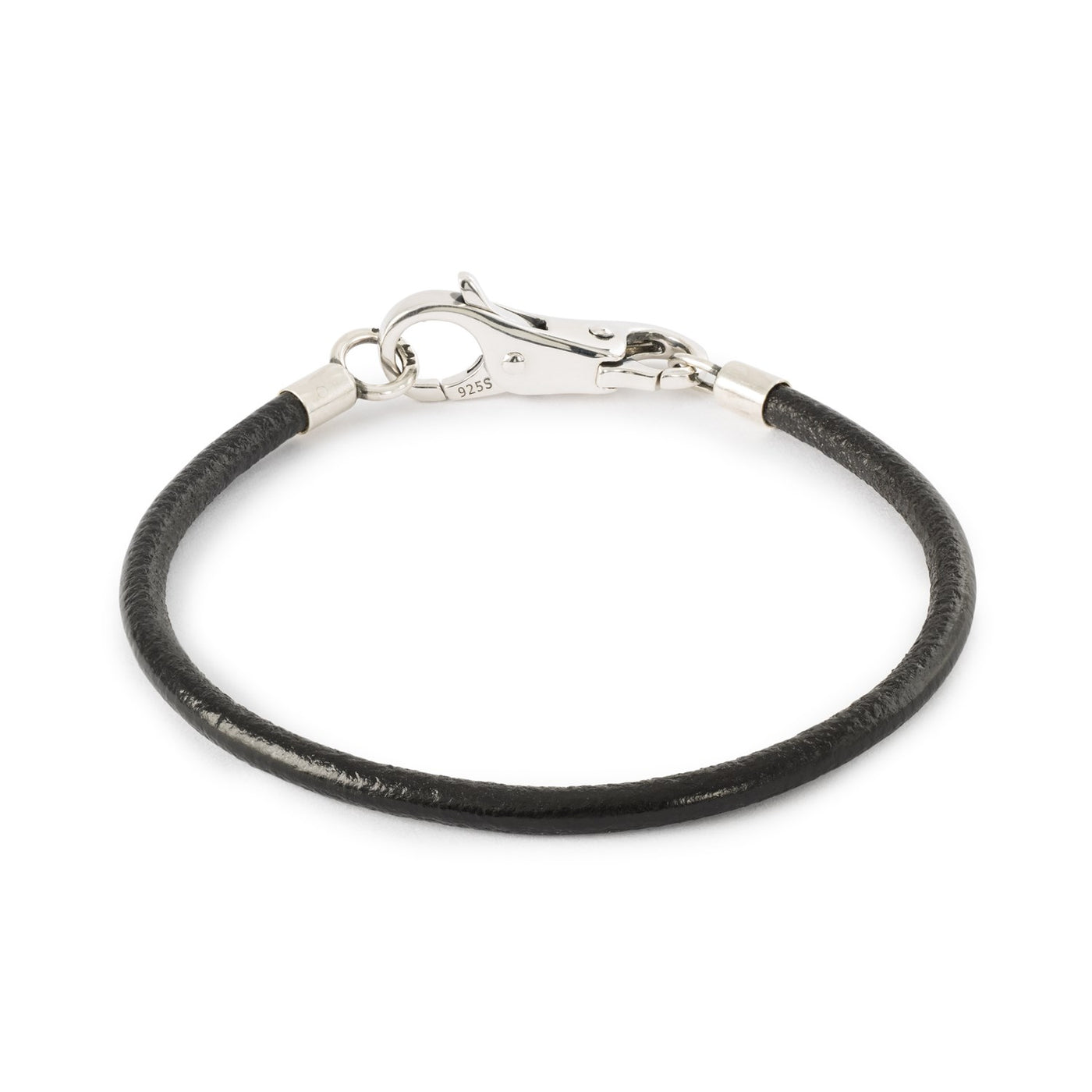 Pulsera Cordón de Cuero Negro